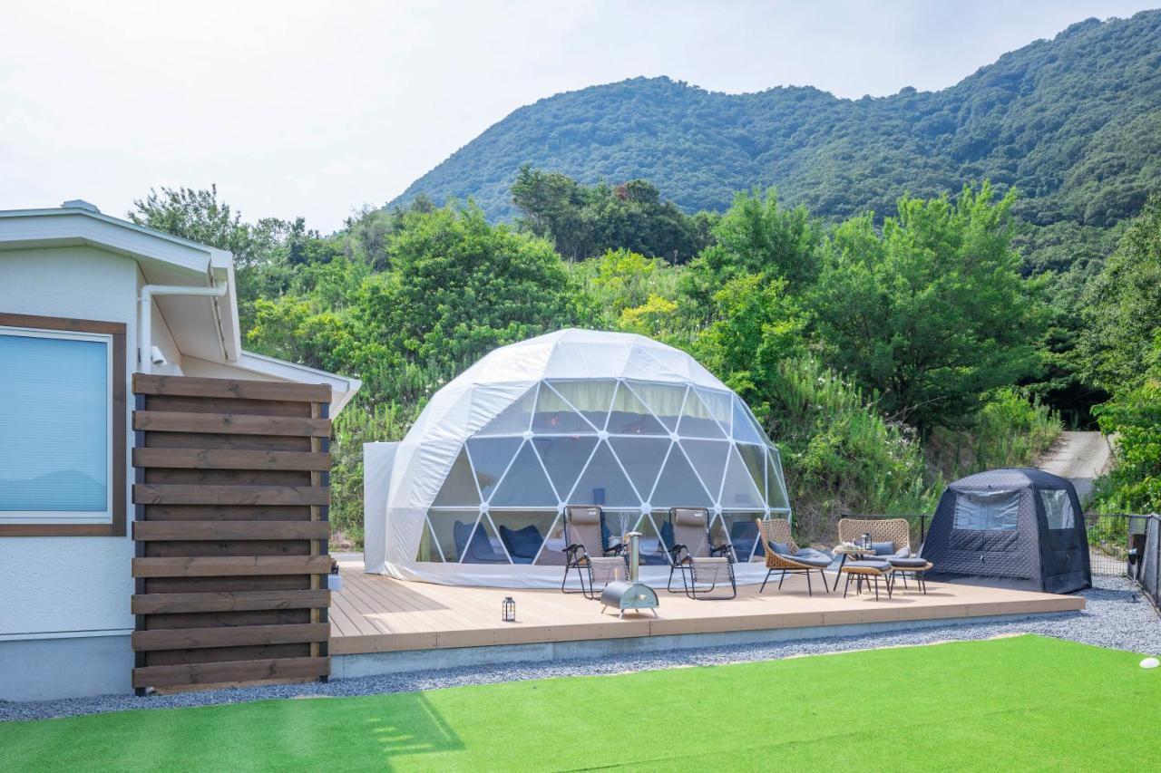 Lemon Farm Glamping Simanami Villa Onomichi Buitenkant foto