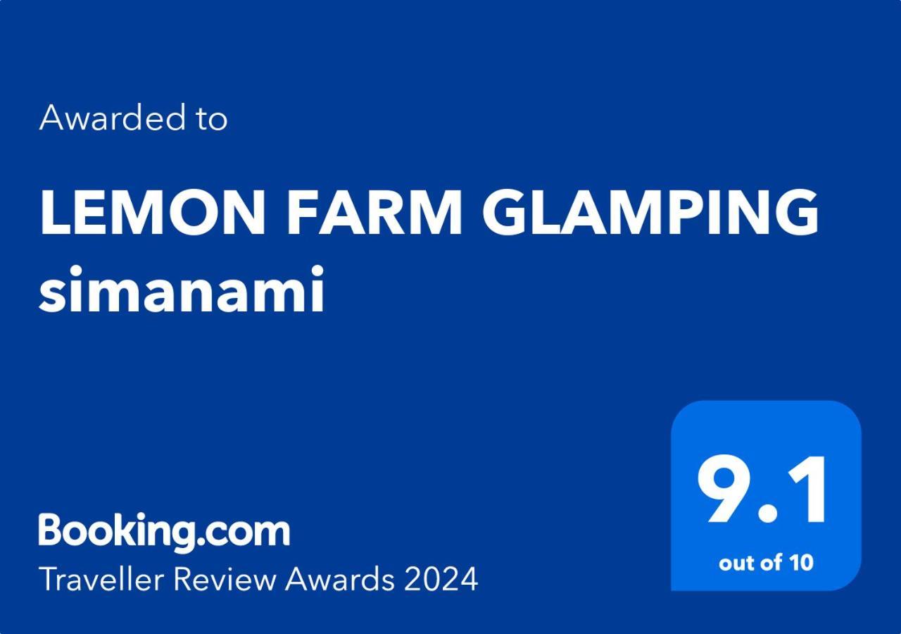 Lemon Farm Glamping Simanami Villa Onomichi Buitenkant foto