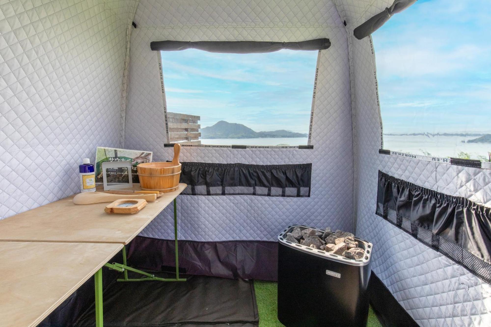 Lemon Farm Glamping Simanami Villa Onomichi Buitenkant foto